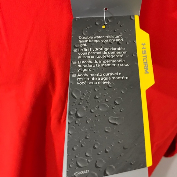 New Mens Under Armour Triumph Cage Jacket Size L - Picture 4 of 8